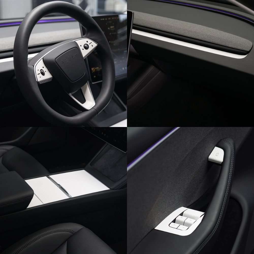 White Carbon Fiber