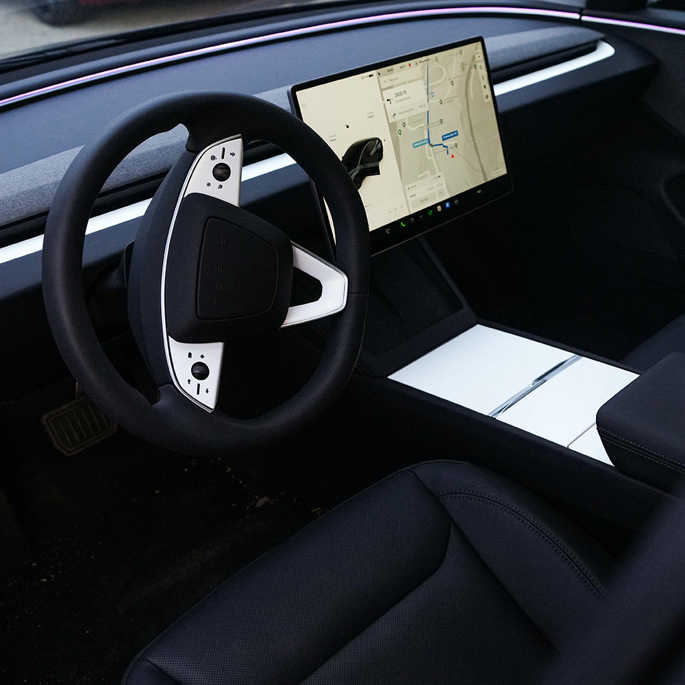 Interior Bundle Wrap for Model 3 Highland Refresh | Satin White