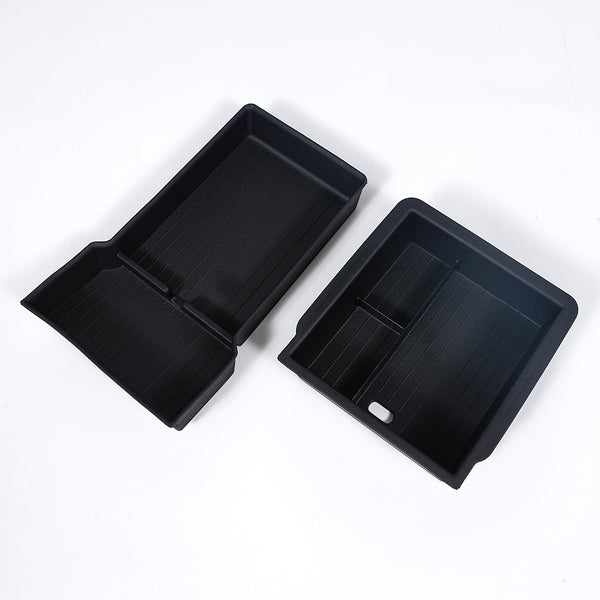 Model 3 Highland Refresh Armrest Organizer - Double Layer Design - TESBROS