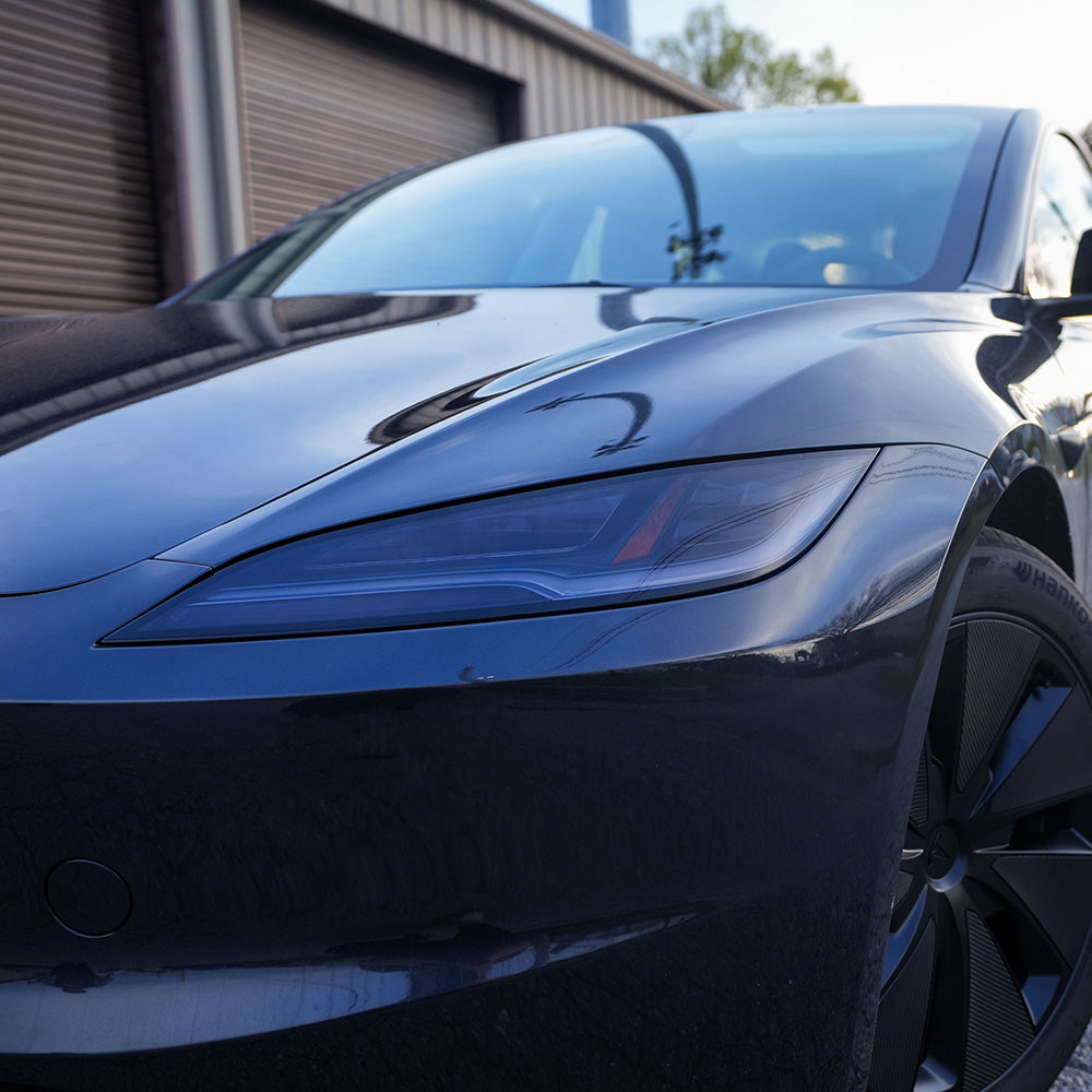 Tinted Headlight Protection - PPF Model 3 Highland Refresh