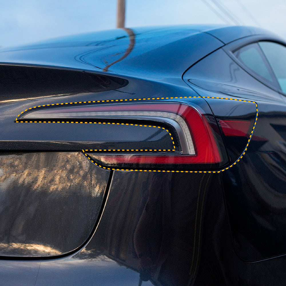 Taillight Protection - PPF Model 3 Highland Refresh