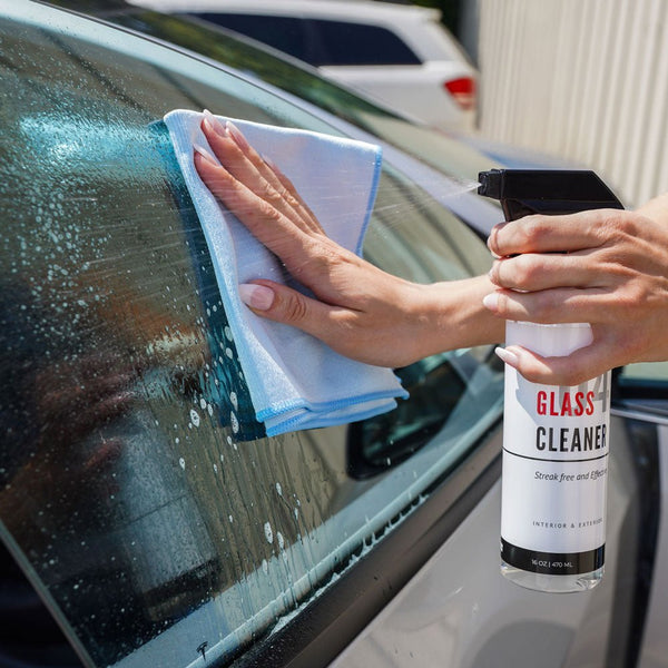 Car Cleaning Starter Bundle - Interior, Glass, Waterless, Shampoo