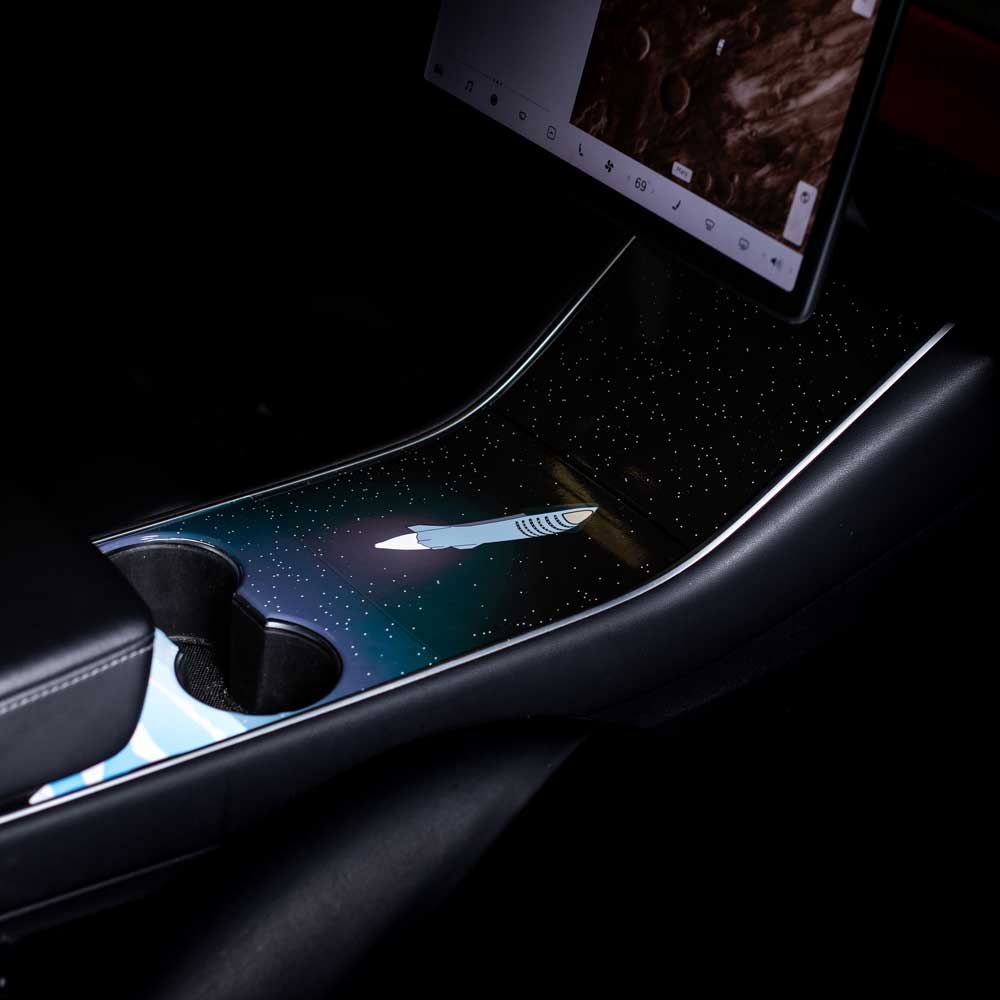 Limited Edition Center Console Wraps for Model 3/Y