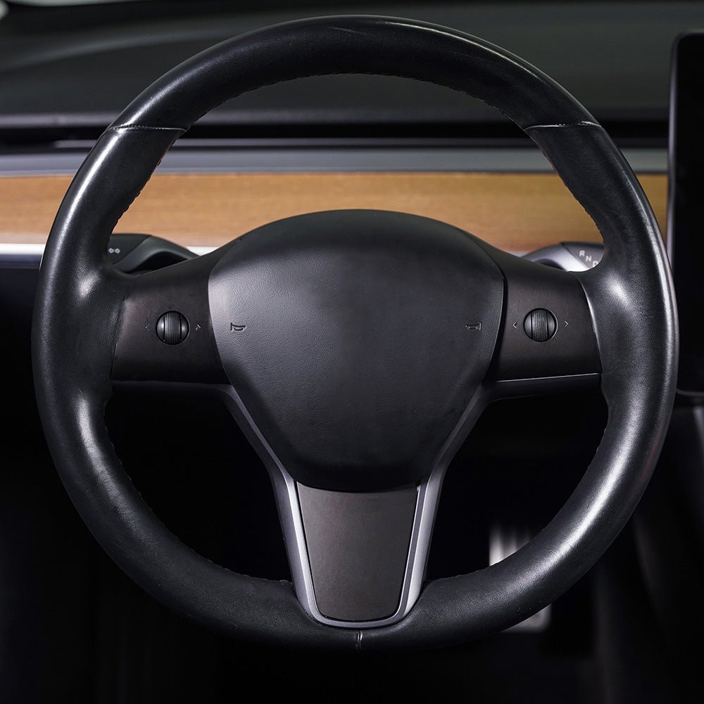 Steering Wheel Wrap for Model 3 / Y -TB-3Y-SW-MTEBLK- TESBROS