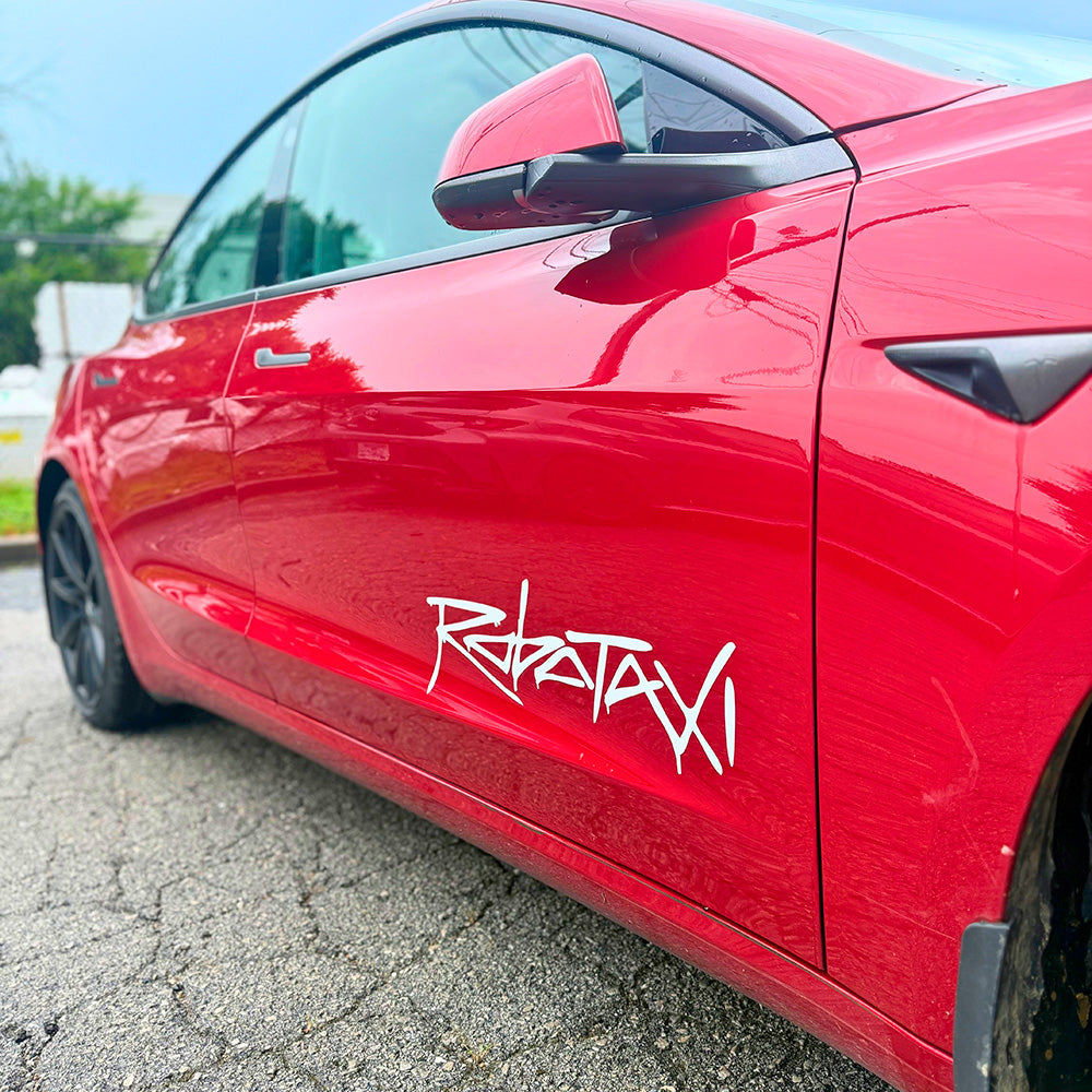 Robotaxi Sticker