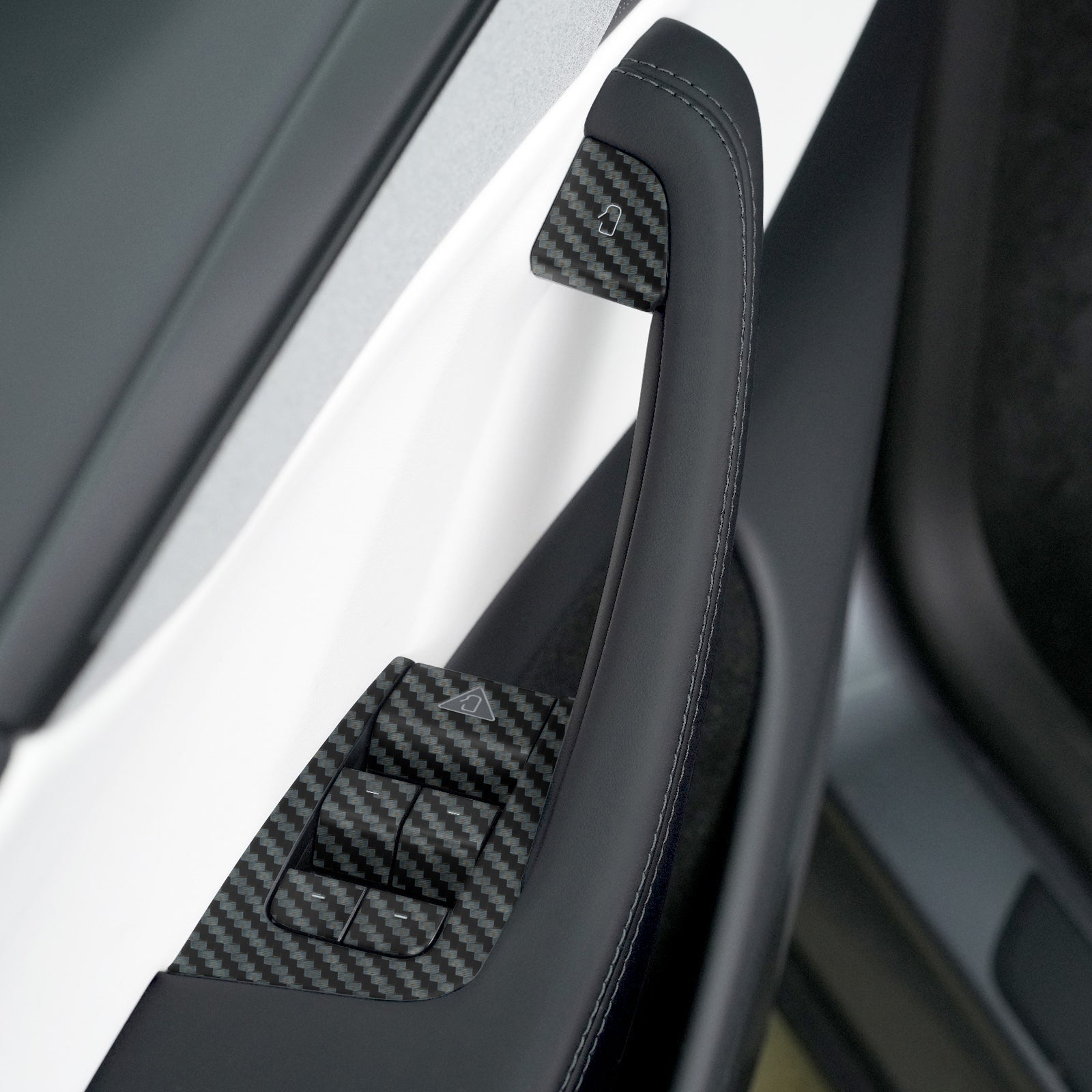 Door Switch Wrap for Model Y Juniper Refresh | Satin White 