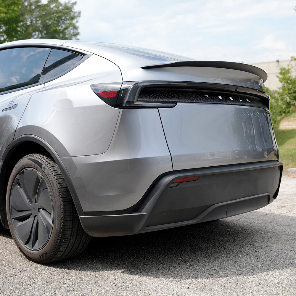 Carbon Fiber Rear Spoiler for Model Y Juniper  - Matte