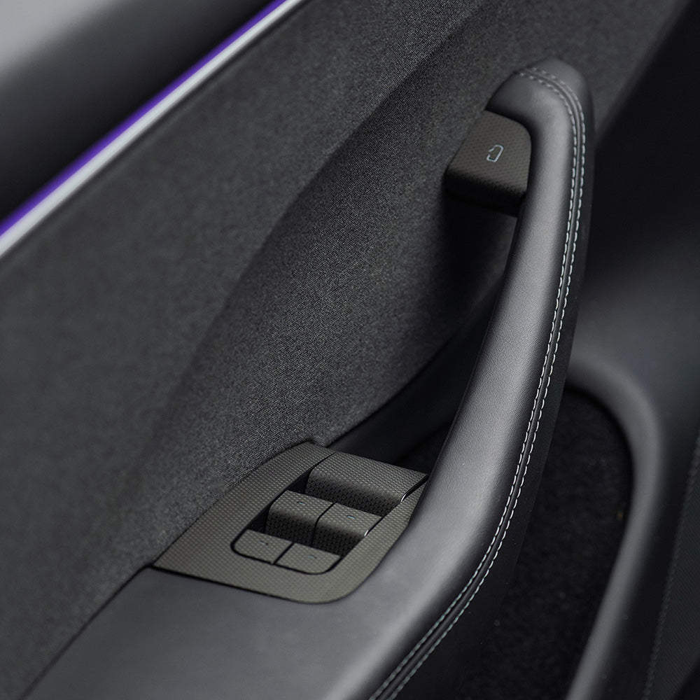 Door Switch Wrap for Model 3 Highland Refresh | Matrix Black