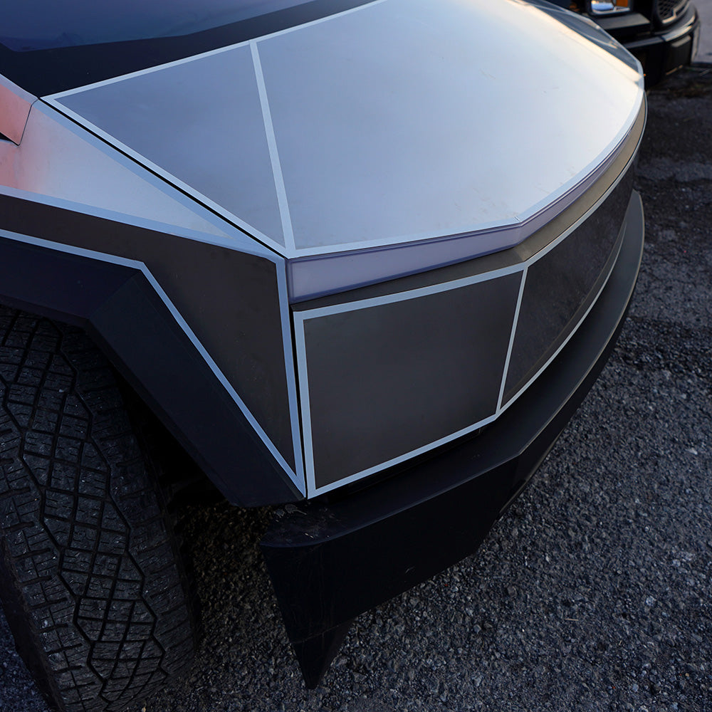 Reflective TRON-Style Wrap Kit for Tesla Cybertruck