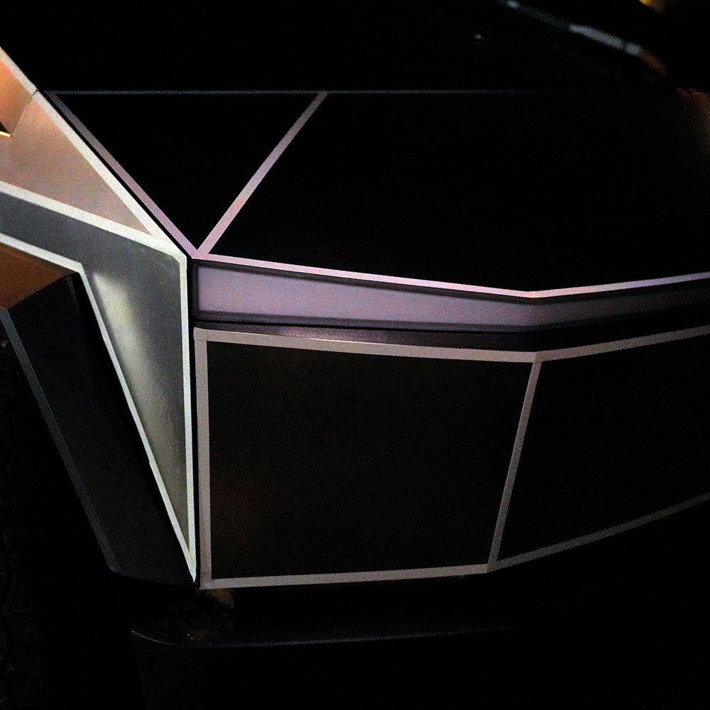 Reflective TRON-Style Wrap Kit for Tesla Cybertruck