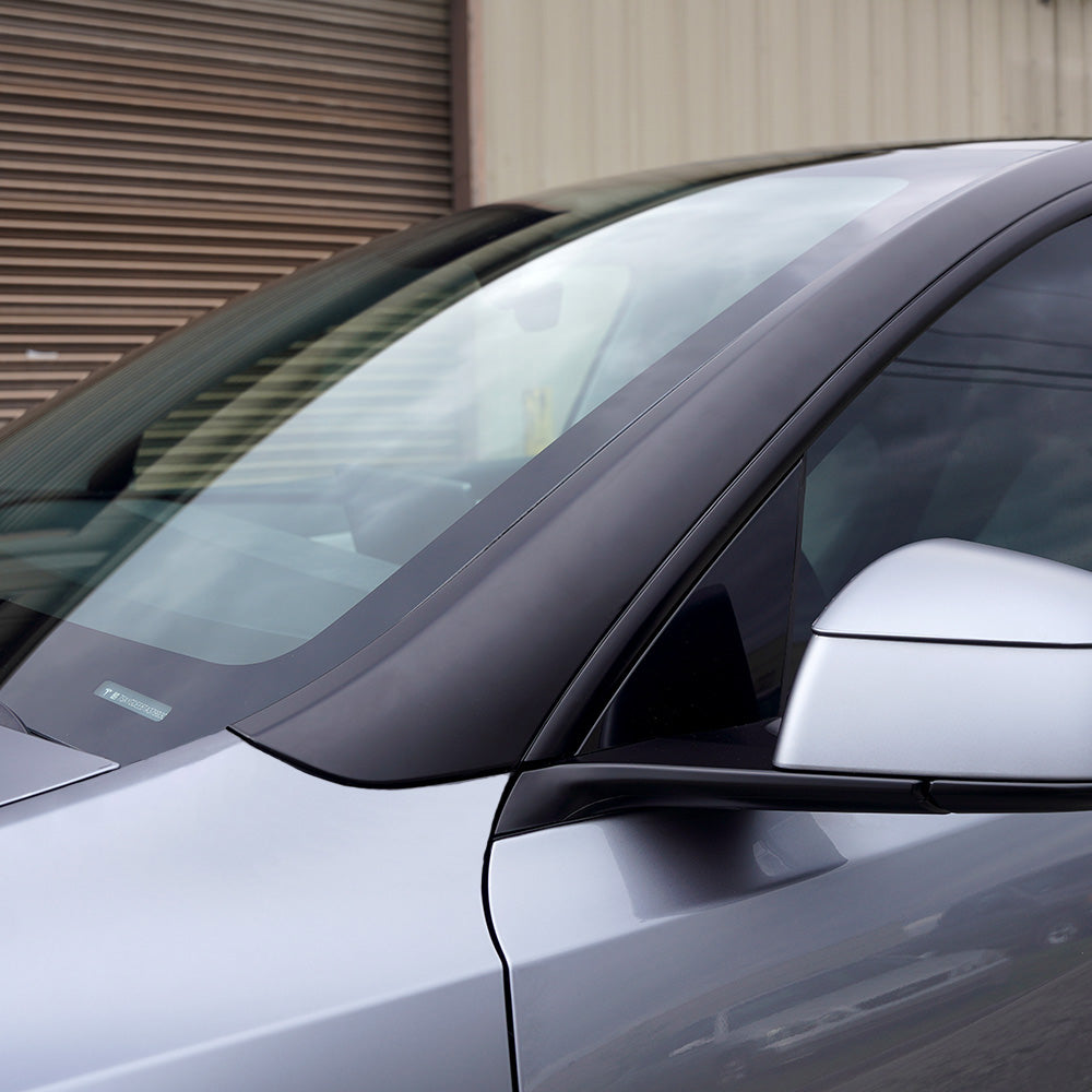 Satin/Matte Black Color PPF Pillar Delete 