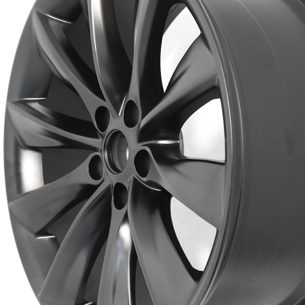 Turbine Style Wheel for Tesla Model X | Only Black