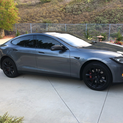 Chrome Delete for Model S 2.0 - Gloss Black