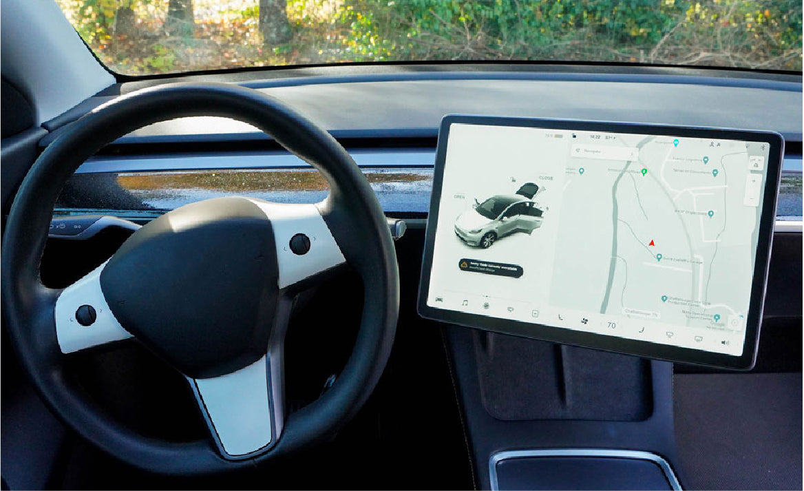 For Tesla Model 3 Y 2023 Accessories New Central Control Screen Display  Rotation Bracket Car GPS Navigation Holder Swivel Mount