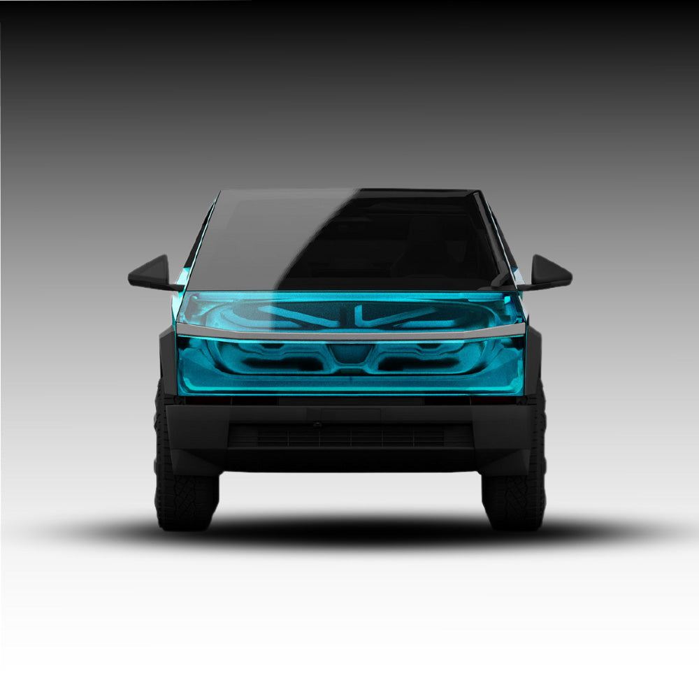 X-Ray Vinyl Wrap Kit for the Cybertruck | Blue