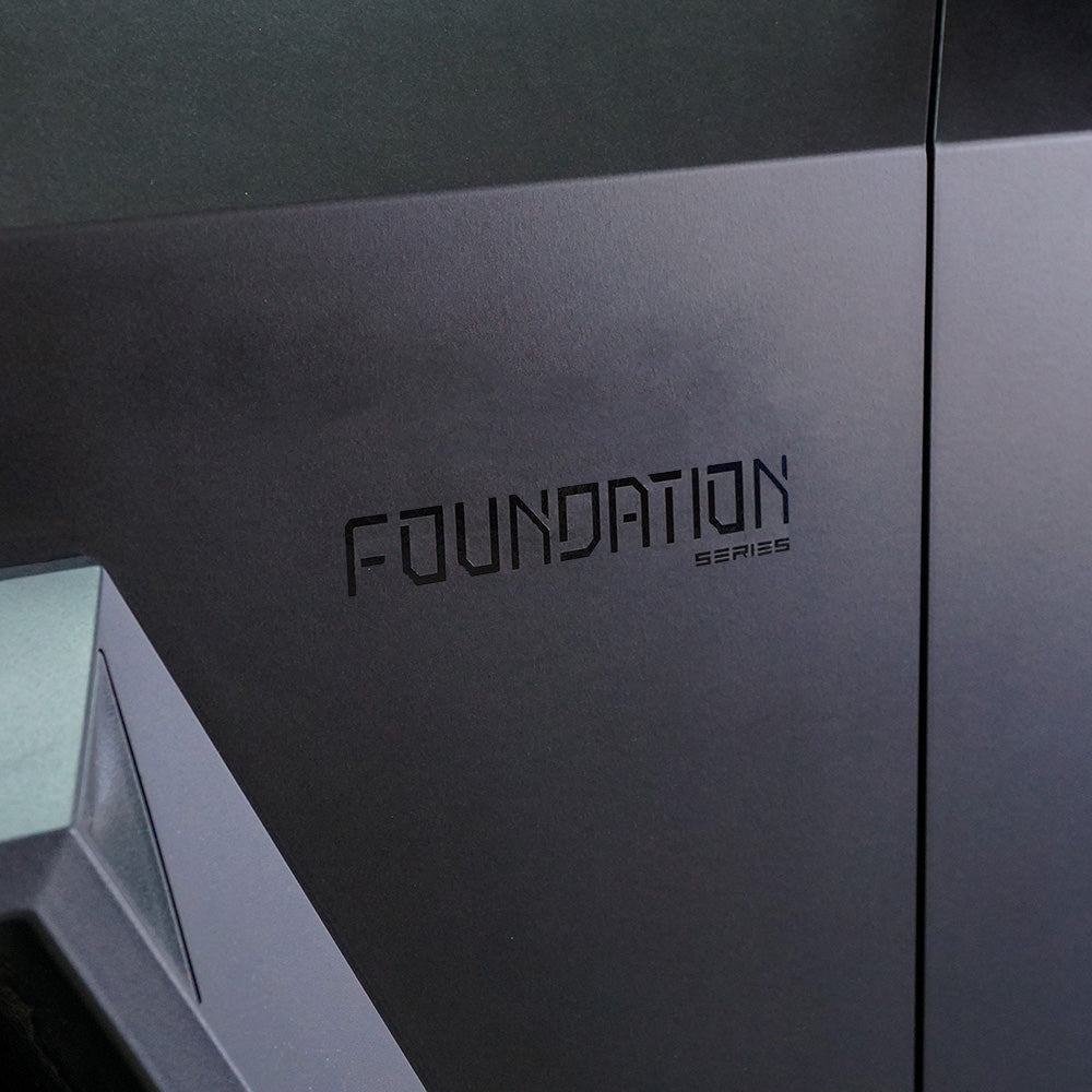 Gloss Black | Foundation Badges for Cybertruck