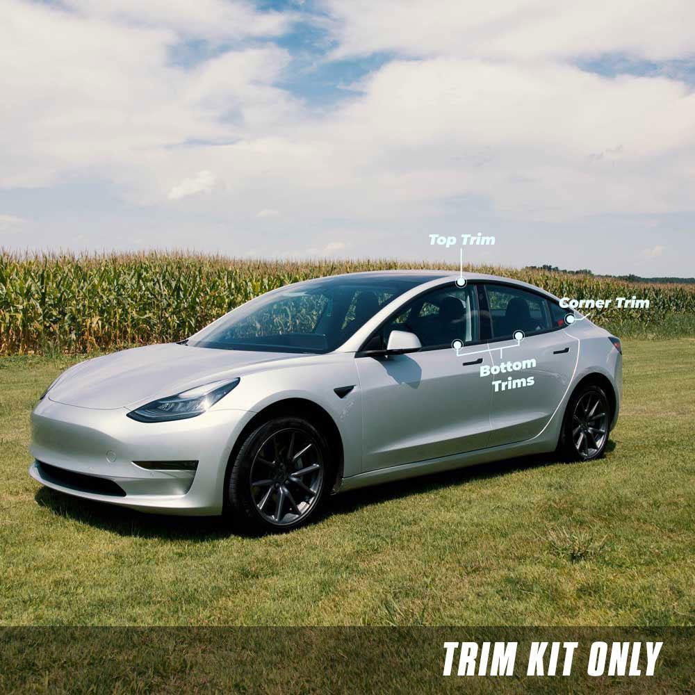 Chrome Delete Parts for Model 3