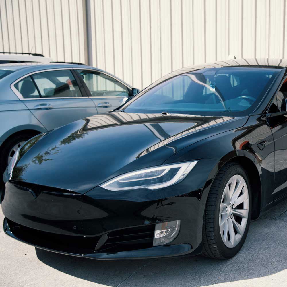 Tesla Model S Chrome Delete Kit - Easy Install, Lasting Finish