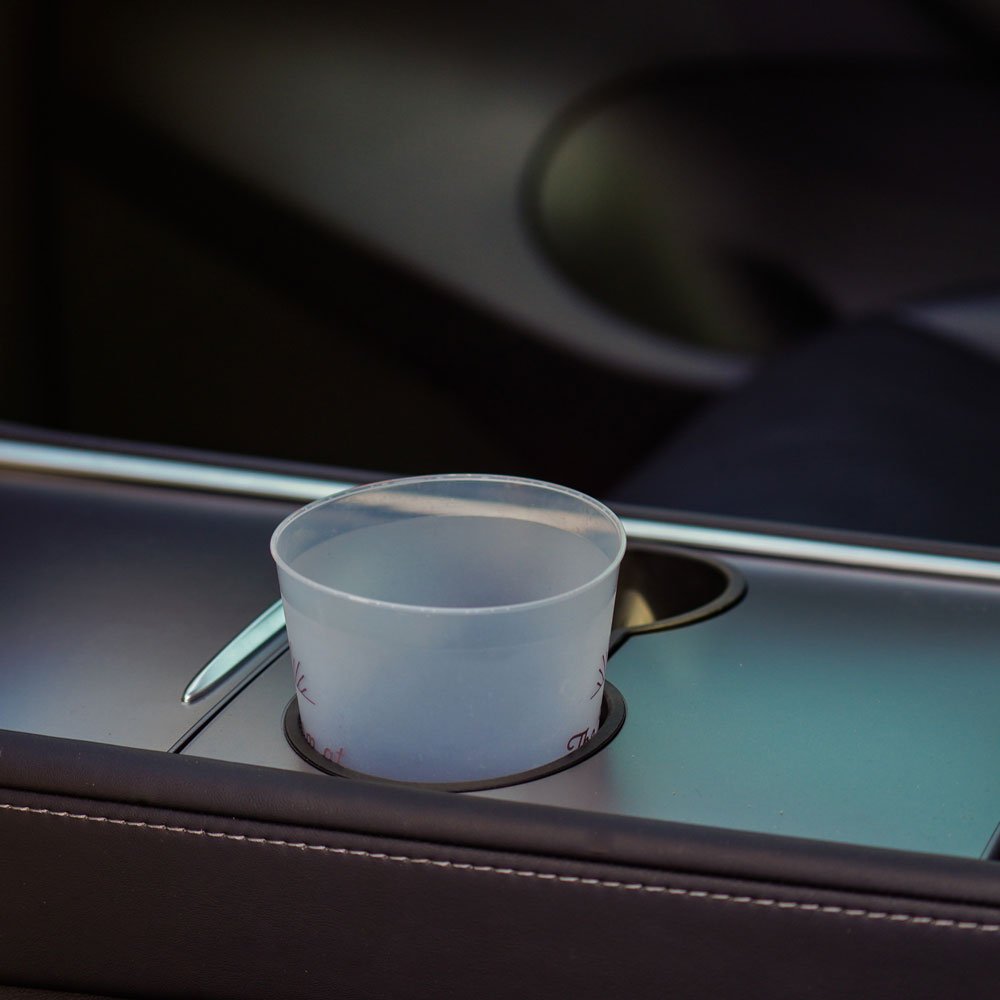 Silicon cup holder for Tesla Model Y & 3 – Tesla+