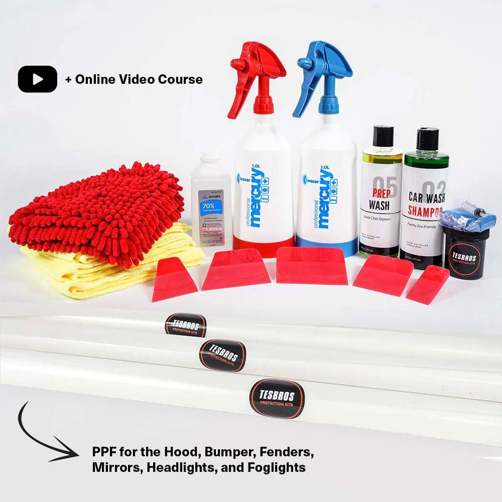 DIY Front Protection Kit - PPF for Model 3 - TESBROS
