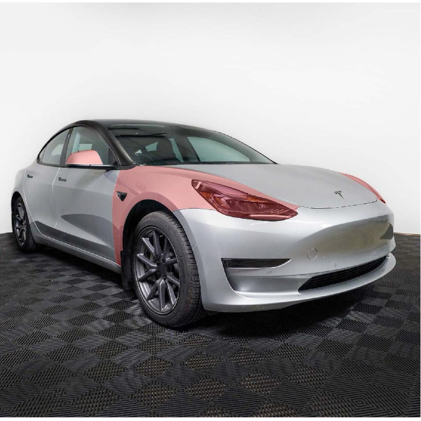 Tesla Model 3 Matte PPF Wrap