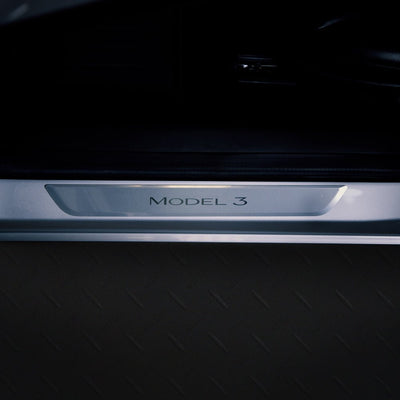 Door Sill Protection - PPF for Model 3 / Y -TB-3Y-DRSLL-GLSPPF- TESBROS