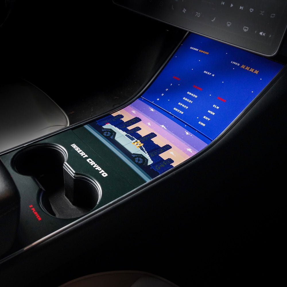 Tesla Model 3 Refresh and Y - center console film for sticking on –  E-Mobility Shop