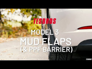 Bavettes garde-boue pour Model 3 - TESBROS