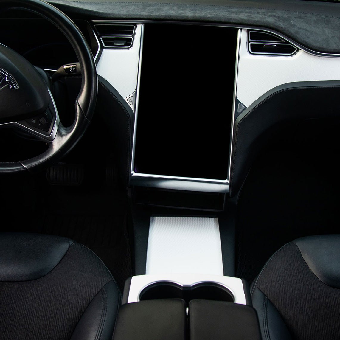 Tesla Interior Guide Including Plaid and White Seat Options