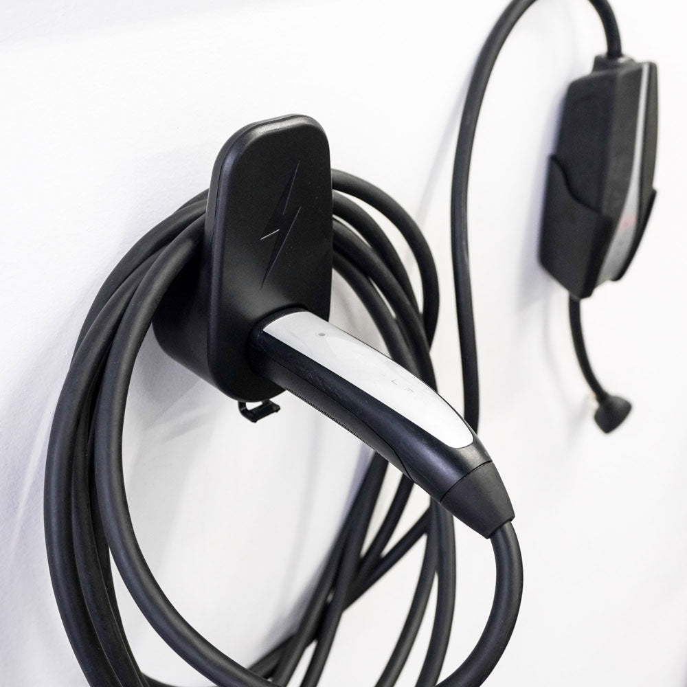 Wall-Mounted Charging Cable Organizer For Tesla Model X