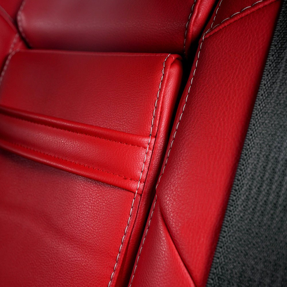 Model 3 Red Seat Covers - Tesloid USA
