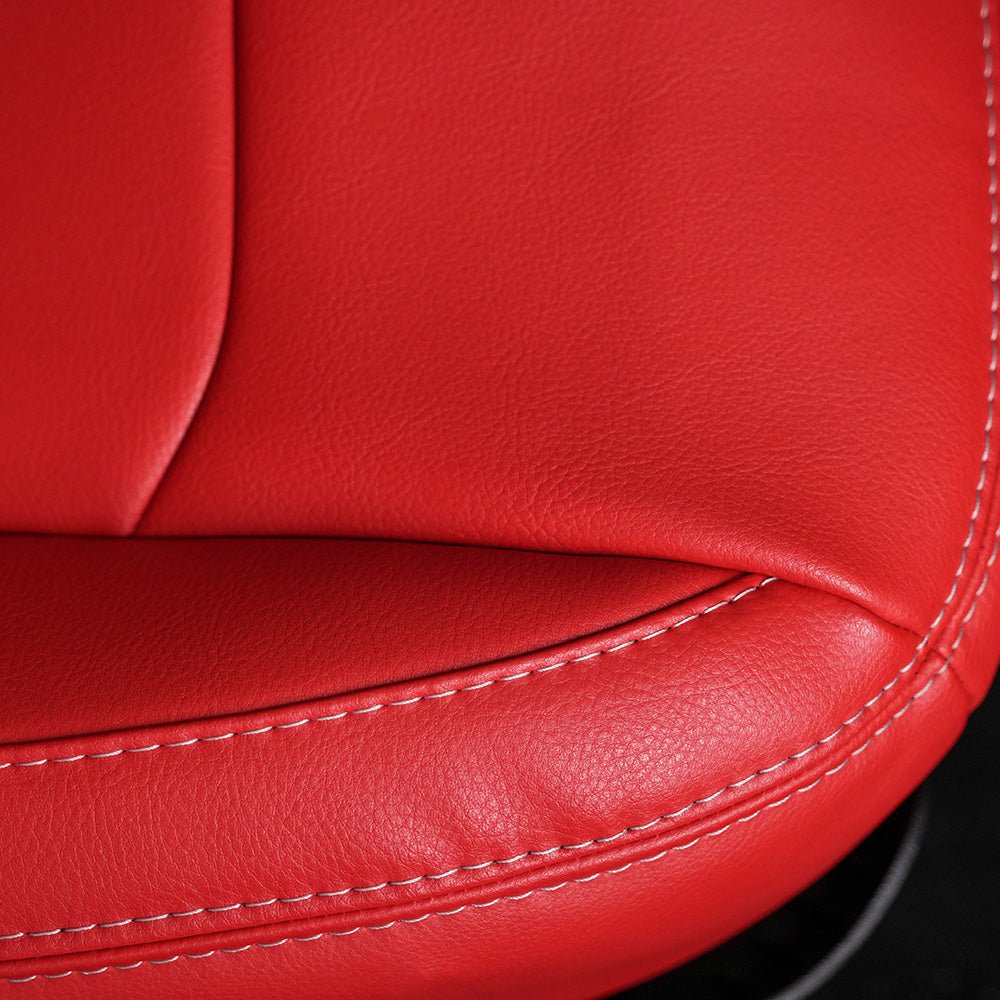 Premium Seat Covers for Model 3 -MFG-3-STCVR-RED- TESBROS