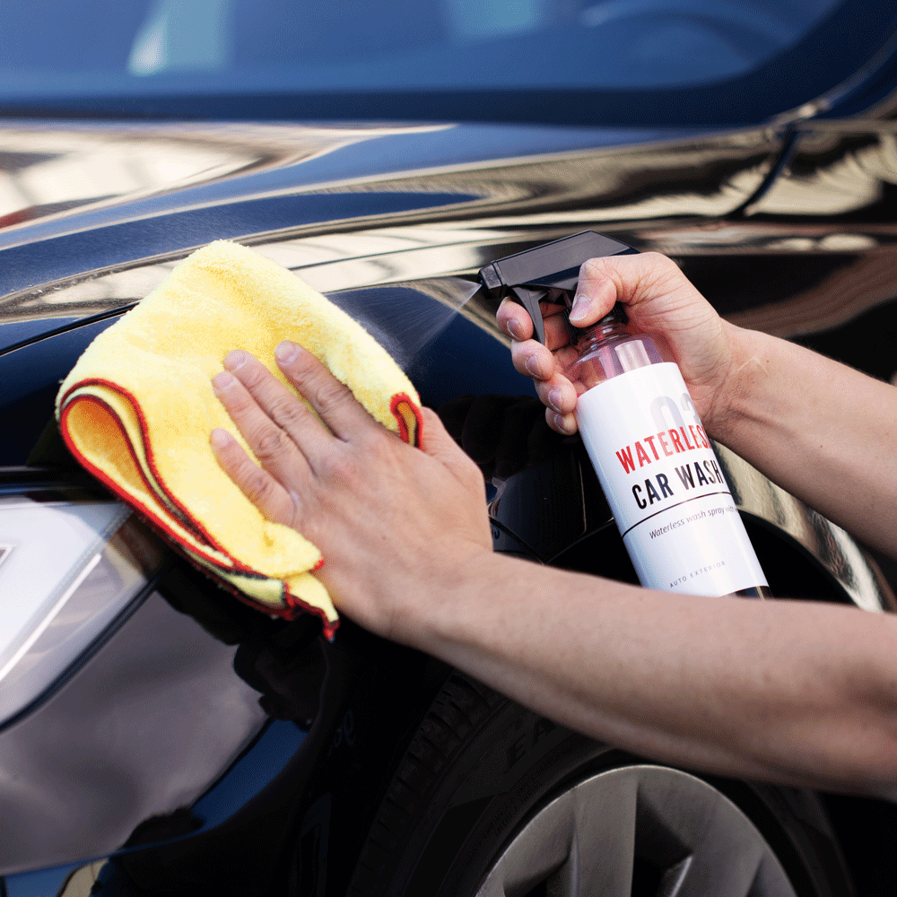 How to Use Your Waterless Car Wash Spray